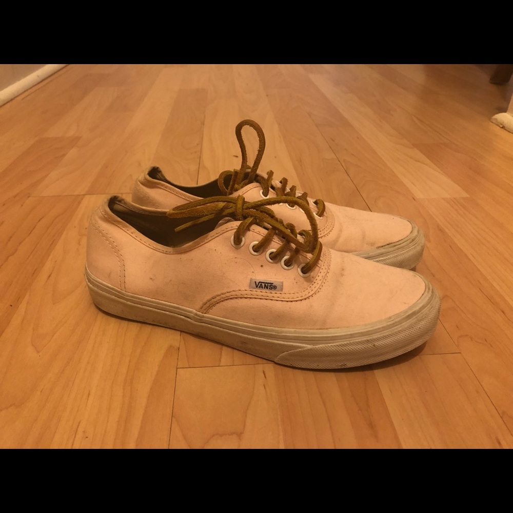 PINK VANS SIZE 7.5